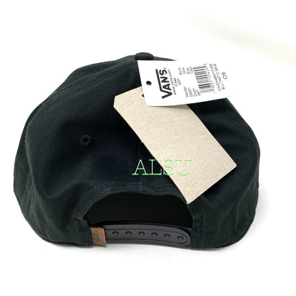 VANS Billtastic SnapBack Mens Multi Black Hat - Picture 3 of 5